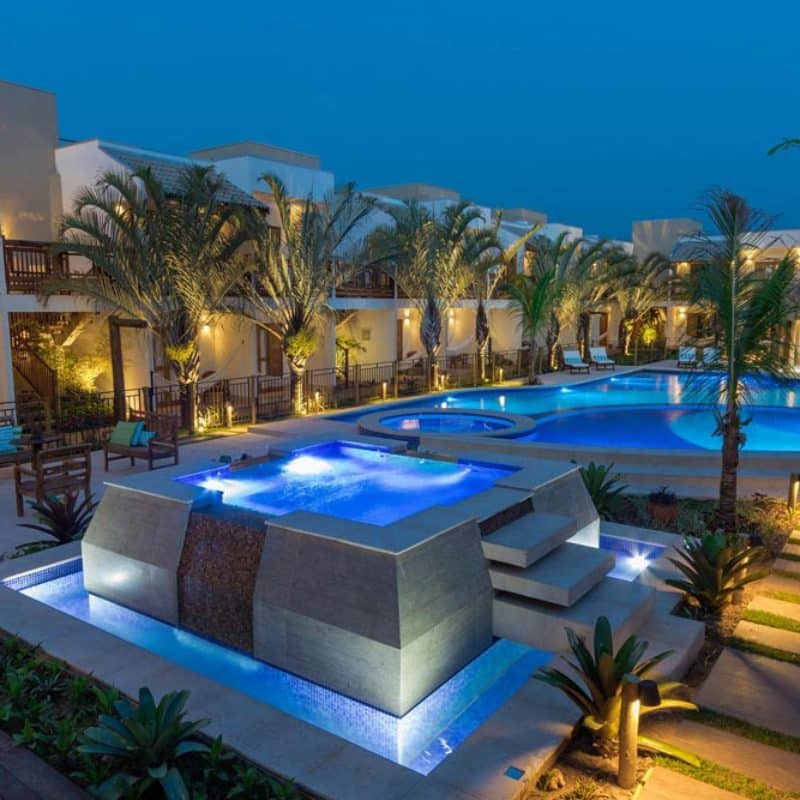 Área externa da ala dos Apartamentos Deluxe | Arte da Natureza Bonito | Bonito/MS