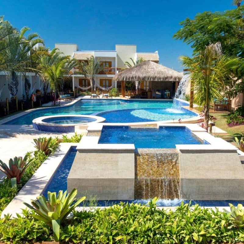 Área externa da ala dos Apartamentos Deluxe | Arte da Natureza Bonito | Bonito/MS