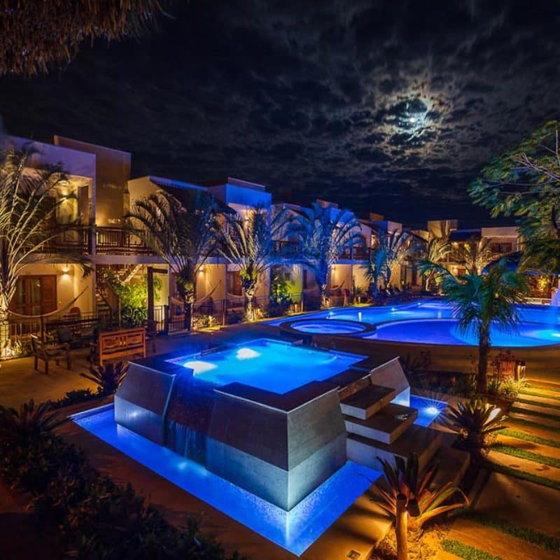 Nova piscina, bar, cascata, quartos, jardins e palmeiras | Arte da Natureza Bonito | Bonito/MS