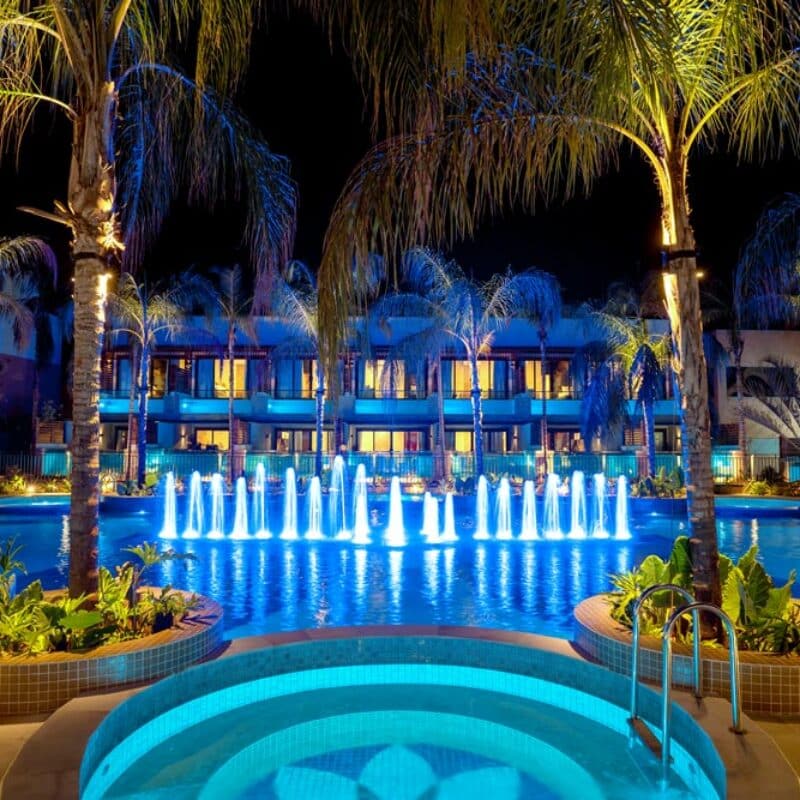 Fonte Luminosa da Ala Diamond | Arte da Natureza Hotel Bonito